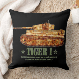 Almofada Tiger I Guerra Mundial 2 Panzer Alemão de Tanque P