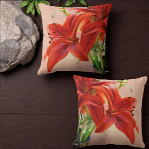 Almofada Tiger Lily Feche A Fotografia