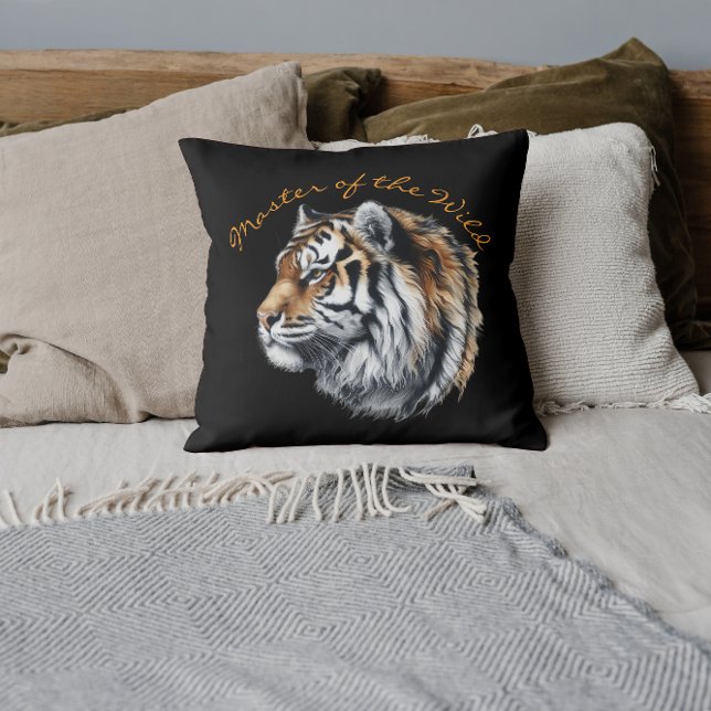 Almofada Tiger Master of the Wild (Criador carregado)