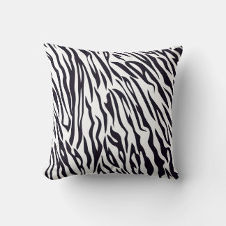 Almofada Tigre Branco Preto