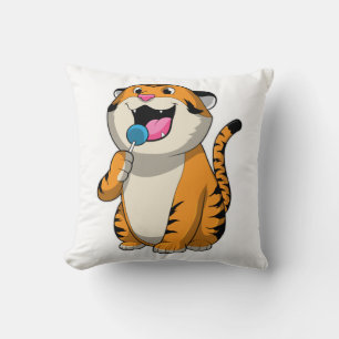 Almofada Tigre com pirulito