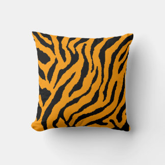 Almofada Tigre Corey 80s Neon Vintage Listras de Animal