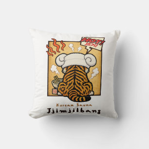 Almofada Tigre da Sauna Coreana Jjimjilbang