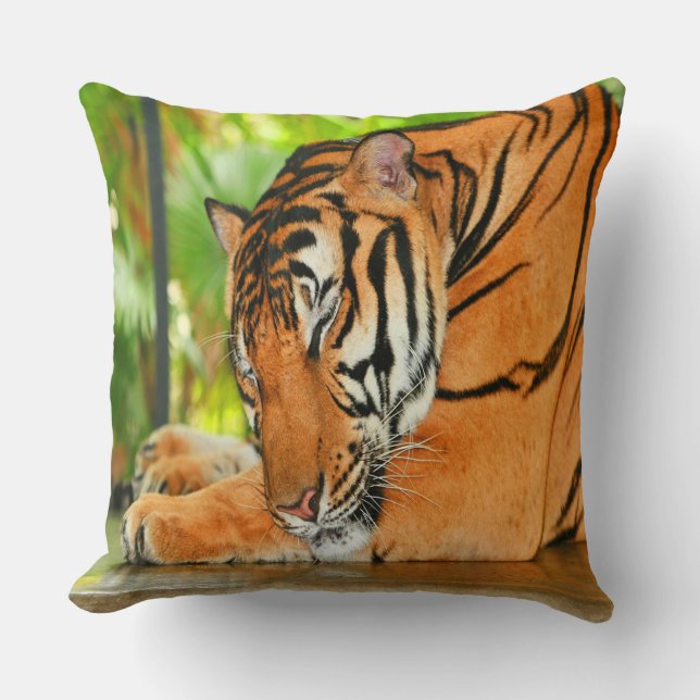 Almofada Tigre de dormir (Frente)