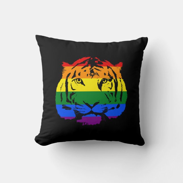 Almofada Tigre LGBT (Frente)