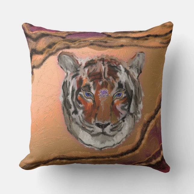 Almofada Tigre Místico (Frente)