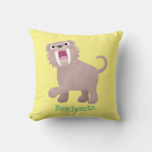 Almofada Tigre Smilodon de Tigre de Saber