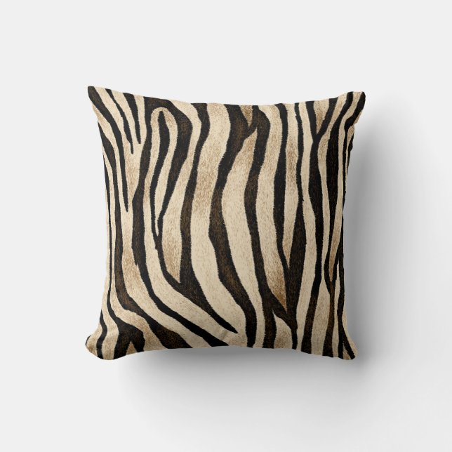 Almofada Tigre Textura sem costura da pele (Frente)