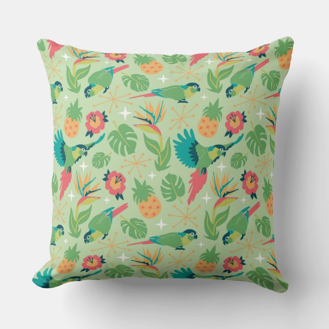 Almofada Tiki Parrot Pillow (Frente)