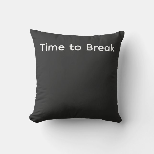 Almofada Time to Break –  Concept Inspired by Prison Break (Frente)