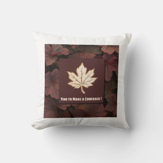 Almofada Time to Make a Comeback – Autumn Leaf Pillow