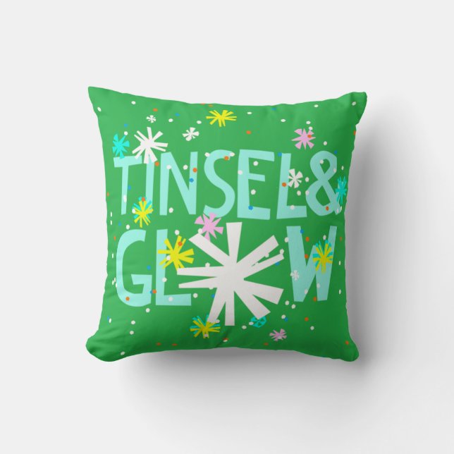 Almofada Tinsel e Brilho (Frente)