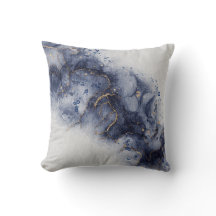 Tinta azul escura de álcool