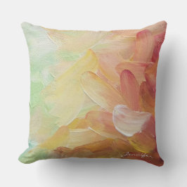 Almofada Tinta de óleo de Ouro Vermelho Personalizado Moder