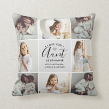 Tio(a) Amo Escrito à Mão Personalizado 16-Fotos