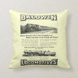 Almofada Tipo da montanha da locomotiva de vapor de Baldwin