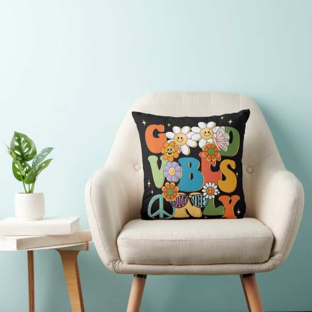 Almofada Tipografia de Ilustração de Boas Víbias (Cadeira)