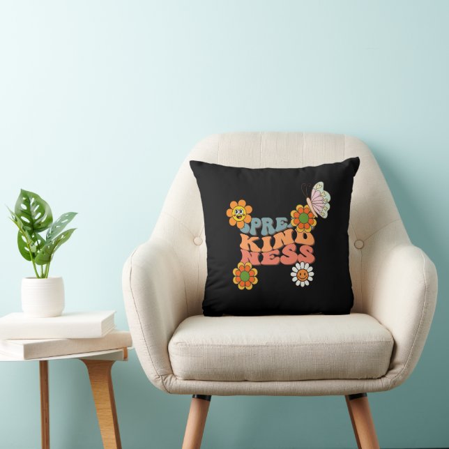 Almofada Tipografia de Ilustração de Boas Víbias (Cadeira)