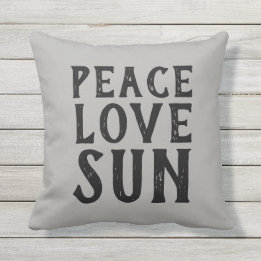Almofada Tipografia de PEAVE LOVE SUN |