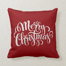 Almofada Tipografia Feliz Natal E Ano Novo