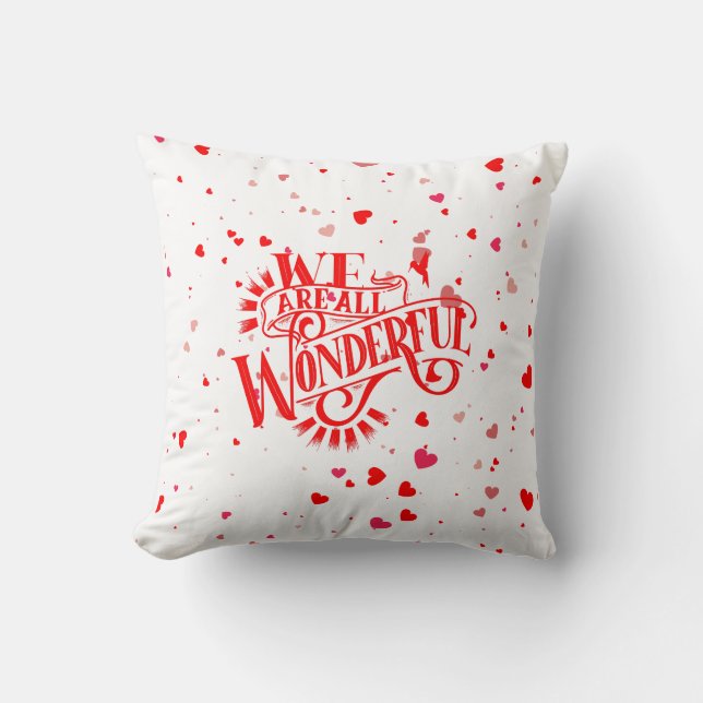 Almofada Tipografia Maravilhosa (Frente)