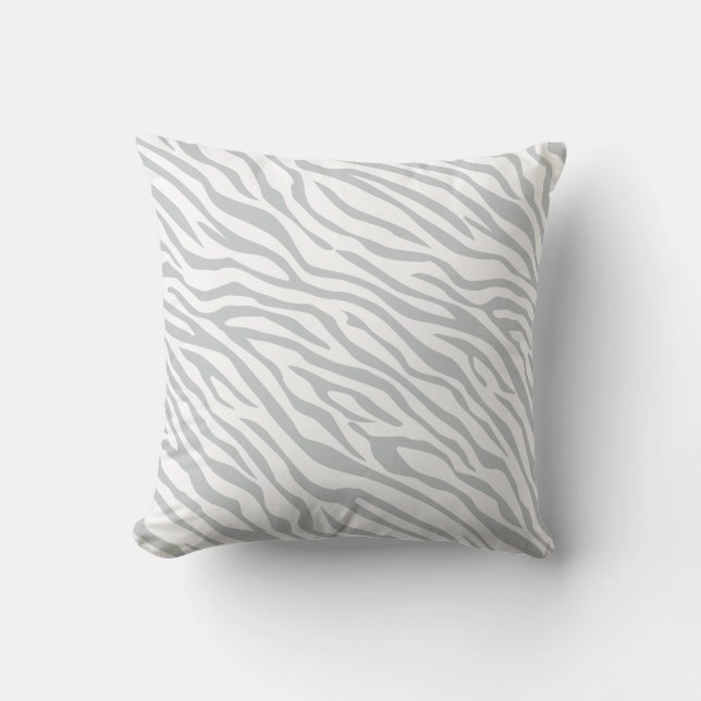 Almofada Tiras de Zebra Mágica Clique para Personalizar a c (Frente)