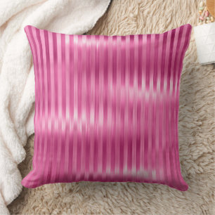 Almofada Tiras Rosa Quente