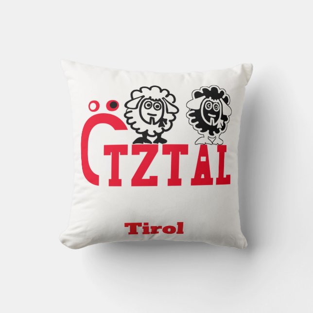 Almofada Tirol österreich  (Frente)