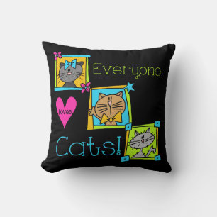 Almofada Todo Mundo Adora Gatos