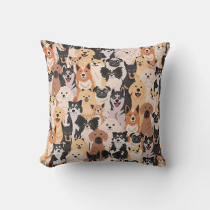 Almofada Todos os Travesseiros decorativos de cães