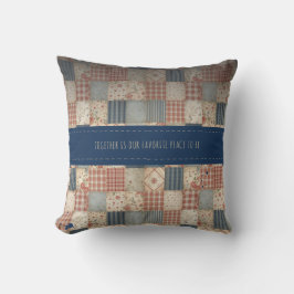 Almofada Togacidade Personalizada em Patchwork Vintage
