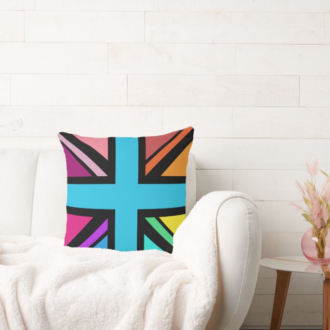 Almofada Tomada de União/Sinalizador multicolorido+Design p (Sofá)