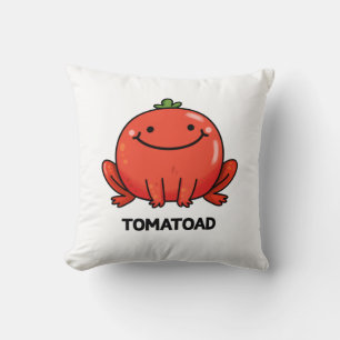 Almofada Tomatoad Engraçado Tomate Toad Pun