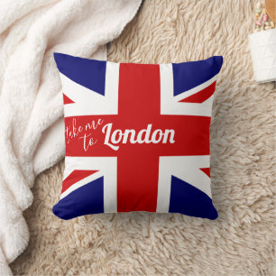 Almofada Tome-me à bandeira BRITÂNICA/Union Jack de Londr