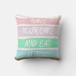 Almofada Tome Seu Bolo