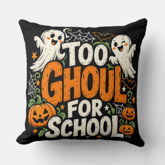 Almofada Too Ghoul para a Escola de Halloween