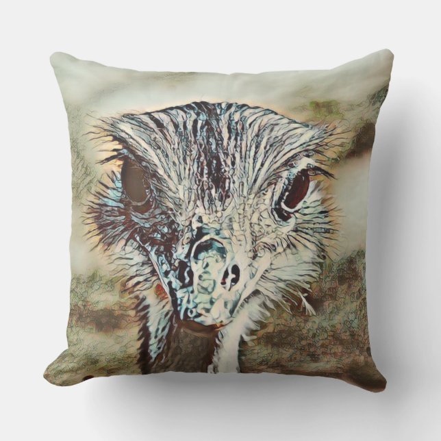 Almofada toony ostrich (Frente)