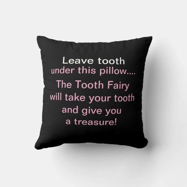 Almofada Tooth Fairy Pillow (Verso)