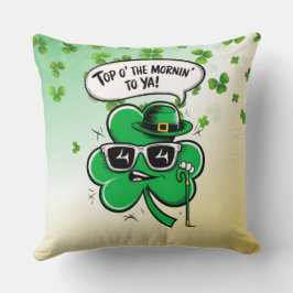 Almofada Top O' The Mornin' Shamrock