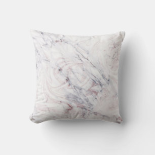 Almofada Toque de Mármore Cinza Branco Giratório Chic Moder