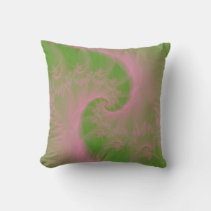 Almofada Torção rosa em Travesseiros verdes