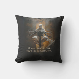 Almofada Tormenta (com frase)