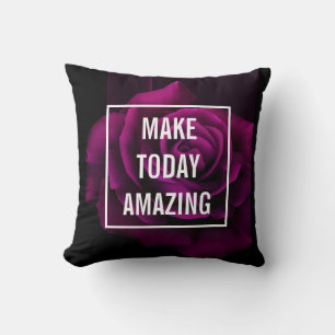 Almofada Torne o Rosa roxo incrível de hoje Inspiração