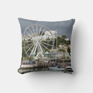 Almofada Torquay, Devon, travesseiro decorativo de