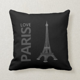Almofada Torre Eiffel adorável de Paris | do amor