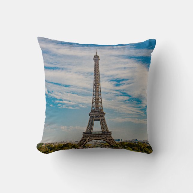 Almofada Torre Eiffel em Paris (Frente)