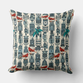 Almofada torres de galos