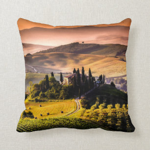 Almofada Toscana, Itália, fotografia paisagística