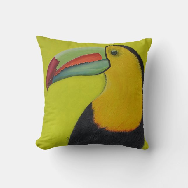Almofada Toucan Chartreuse pelo GG (Frente)