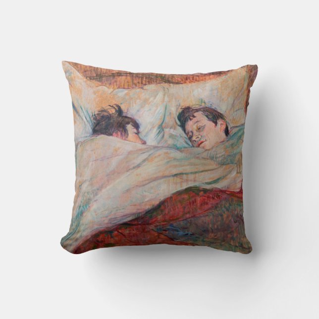 Almofada Toulouse-Lautrec - A Cama (Frente)